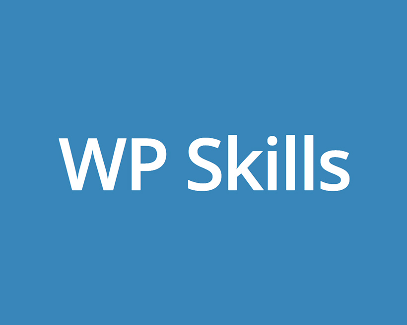 WP Skills cover image