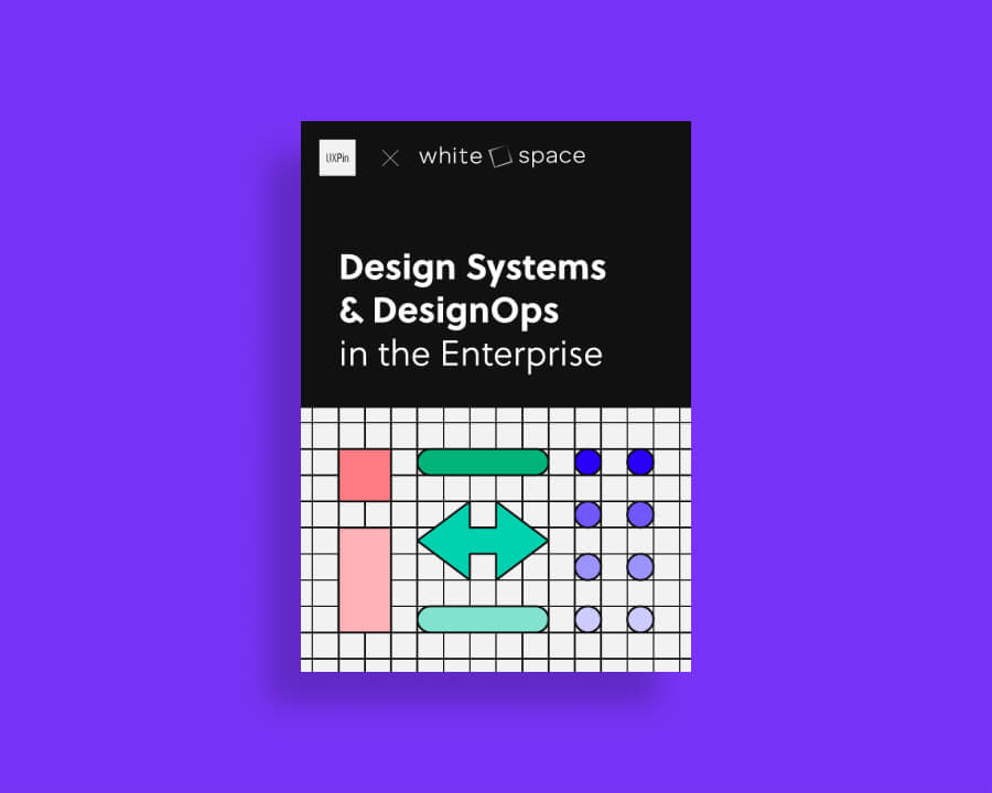 copertina del libro Design Systems & DesignOps in the Enterprise
