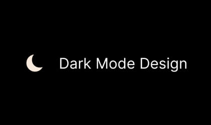 Logo dark mode design